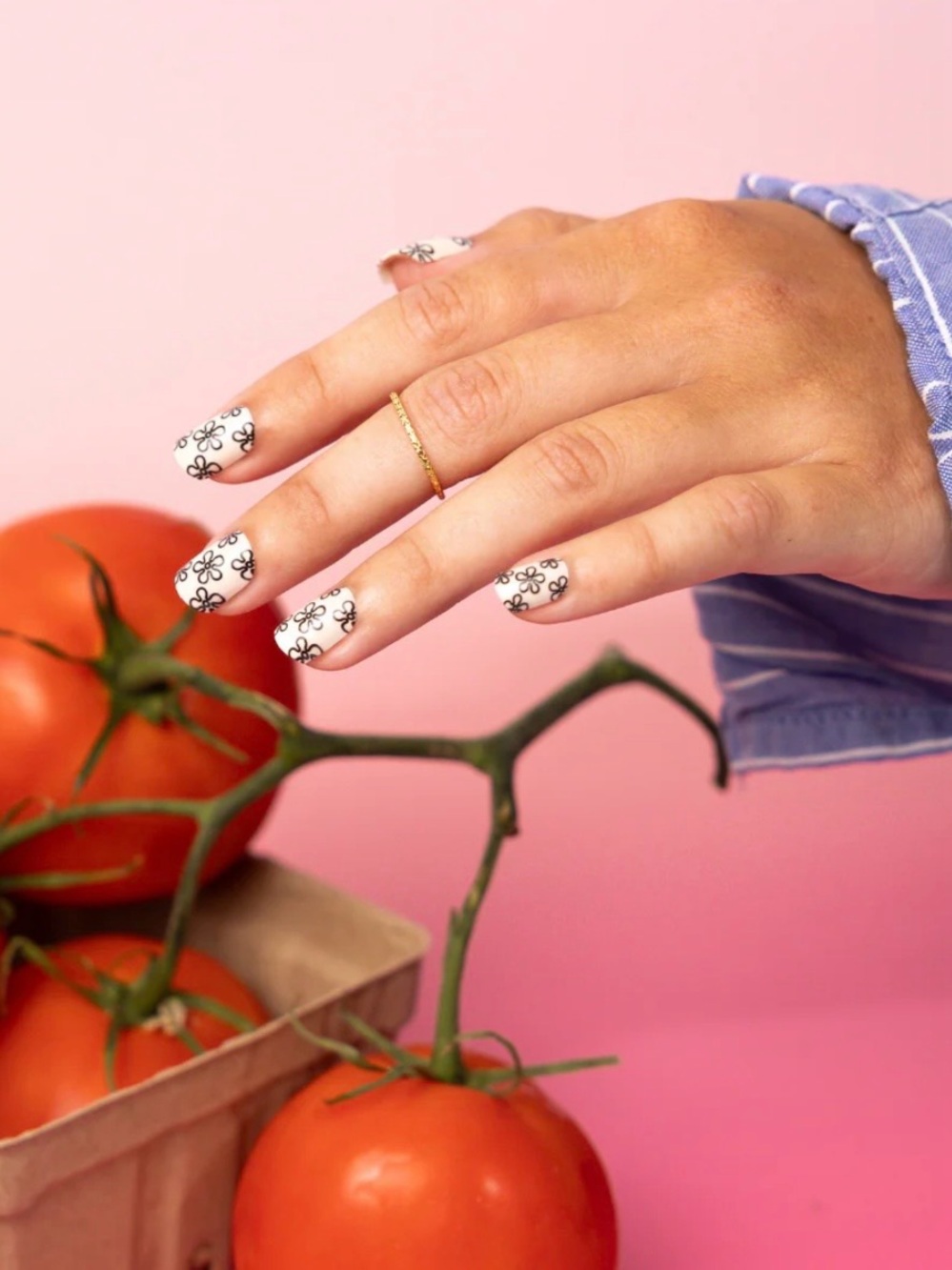 NEW Red Aspen nails